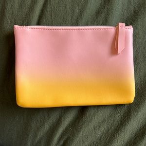 Sunset gradient makeup bag